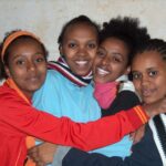 Ethiopian Girls in Kedumim